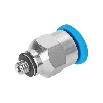 Push-in fitting M5 to 4mm