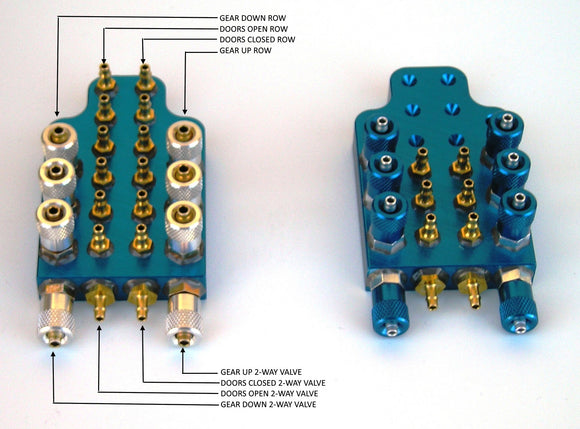 JMP Machined Gear/Door Manifold